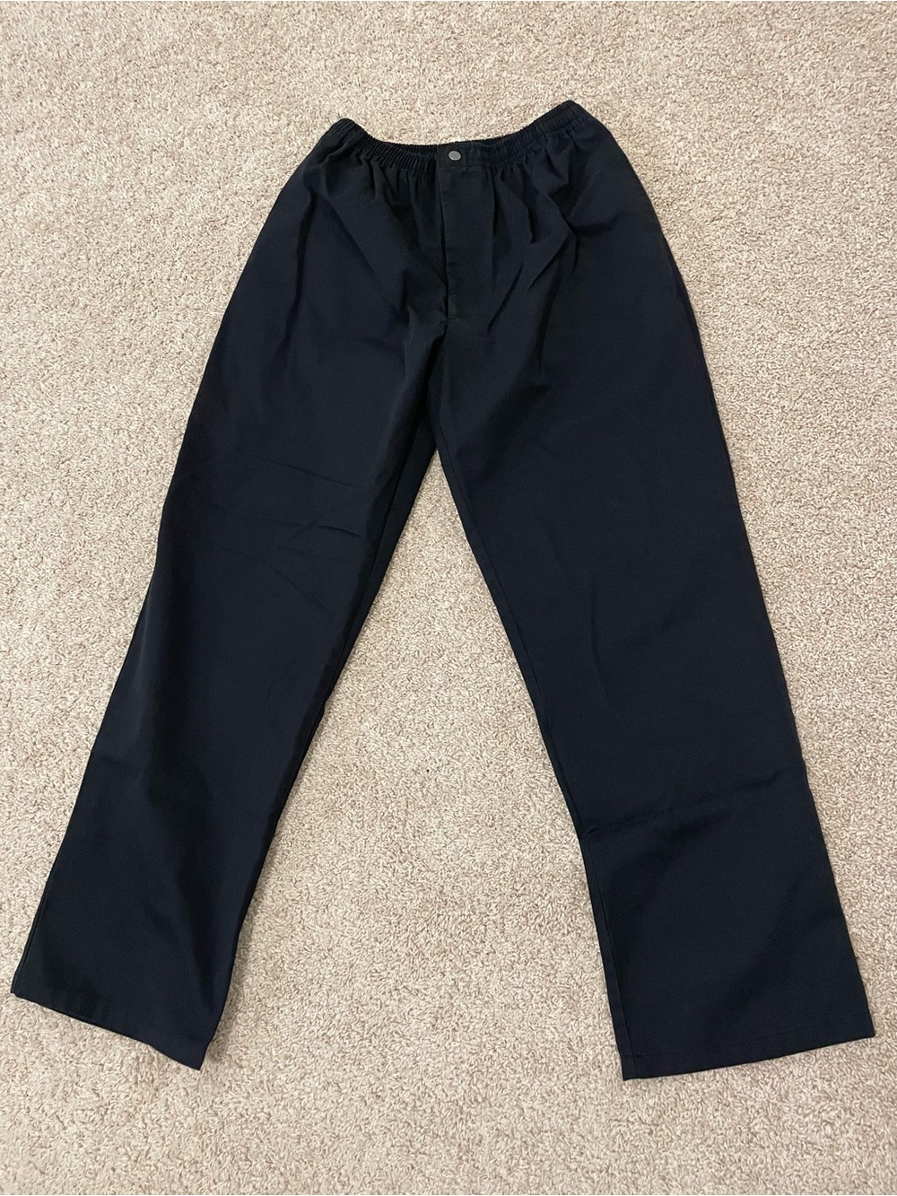 Chef Hat Inc. Black Chef’s Pants - Size Medium